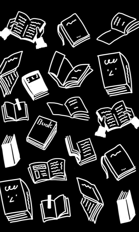 Ảnh nền book scatter cho Xteink X4